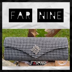 ❗FINAL❗NWT Far Nine Houndstooth Bag